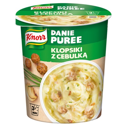 Knorr Danie Puree Klopsiki z cebulką 53 g