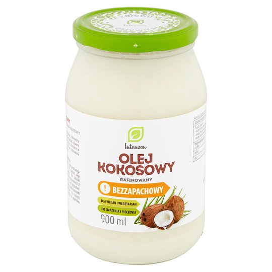 Intenson Olej kokosowy rafinowany bezzapachowy 900 ml