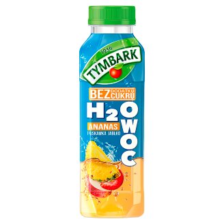 Tymbark H2Owoc Napój ananas truskawka jabłko 400 ml