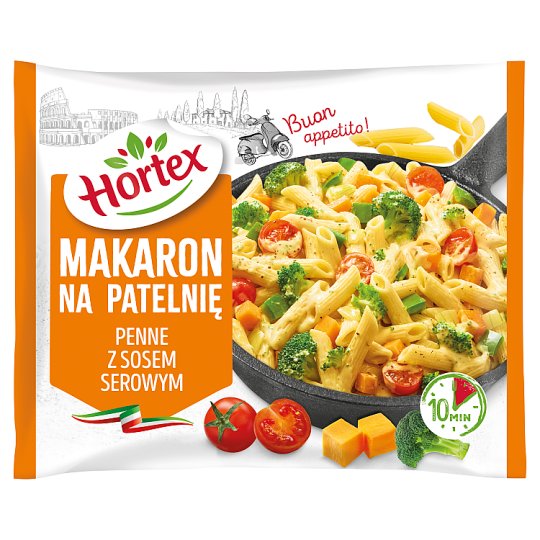 Hortex Makaron na patelnię z sosem serowym 450 g