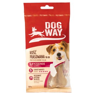 Dogway Gryzienie Przysmak dla psa kość prasowana 16 cm 90 g