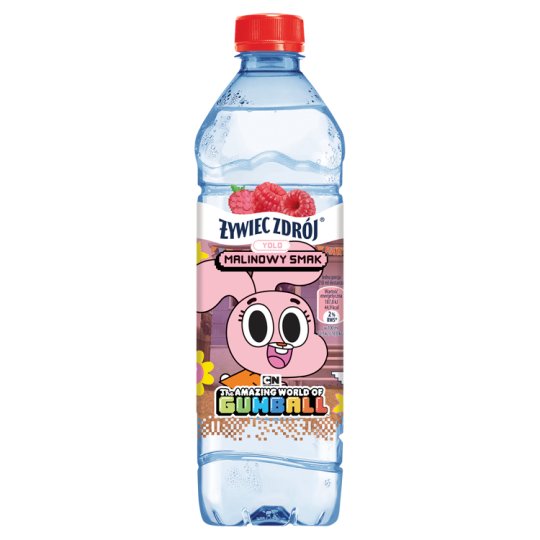 Żywiec Zdrój Napój niegazowany przerażająco malinowy 500 ml