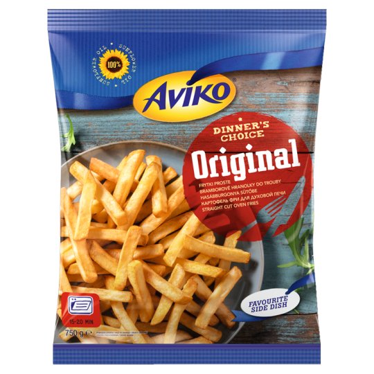 Aviko Original Straight Cut Oven Fries 750 g