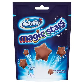 Milky Way Magic Stars Gwiazdki z puszystej mlecznej czekolady 91 g