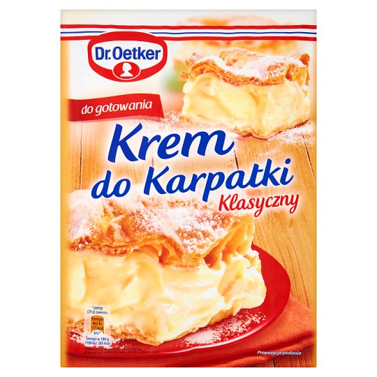 Dr. Oetker Krem do karpatki klasyczny 240 g