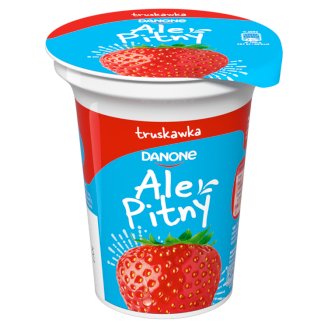 Danone ale Pitny Truskawkowy Napój jogurtowy 300 g