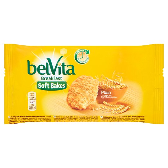 belVita Breakfast Plain Ciastka zbożowe 50 g