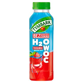 Tymbark H2Owoc Napój truskawka winogrono jabłko 400 ml