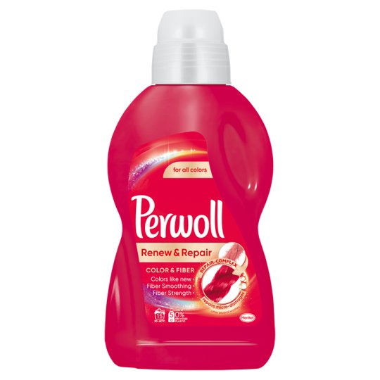 Perwoll renew Advanced Effect Color & Fiber Płynny środek do prania 900 ml (15 prań)
