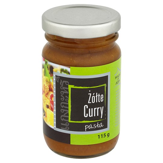 House of Asia Żółte curry Pasta 115 g