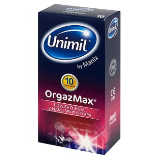 Unimil OrgazMax Prezerwatywy 10 sztuk