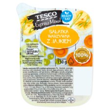 Tesco Express Menu! Sałatka warzywna z jajkiem 150 g