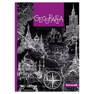 Dan-Mark Zeszyt Geografia A5 kratka 60 kartek