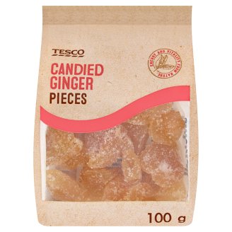 Tesco Imbir kandyzowany w kostkach 100 g