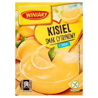 Winiary Kisiel z cukrem cytrynowy smak 77 g
