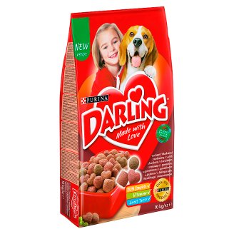 Darling Z wołowiną i dodatkiem wyselekcjonowanych warzyw Karma dla dorosłych psów 10 kg