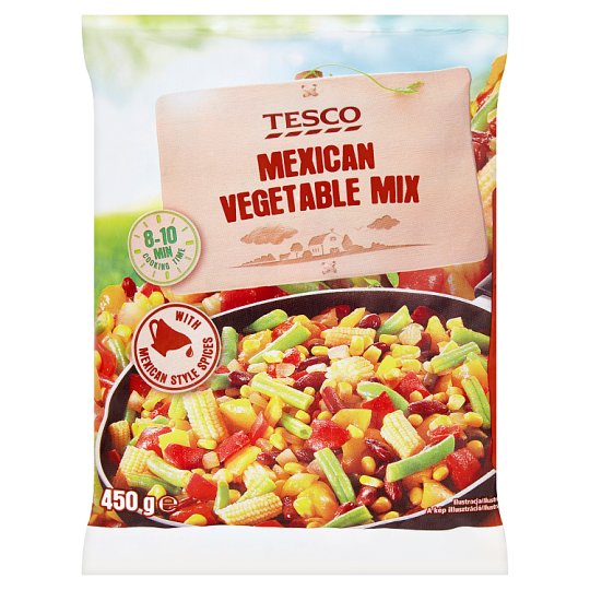 Tesco Mexican Vegetable Mix 450 g Tesco Groceries