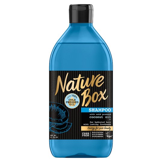 Nature Box Szampon do włosów z olejem kokosowym 385 ml