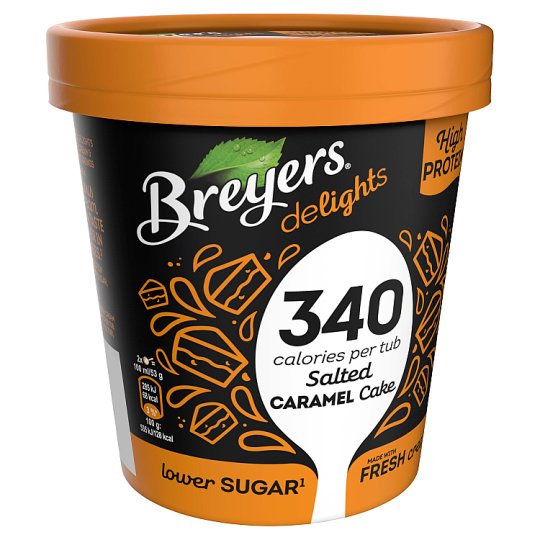 Breyers Delights Salted Caramel Cake Ice Cream 500 ml