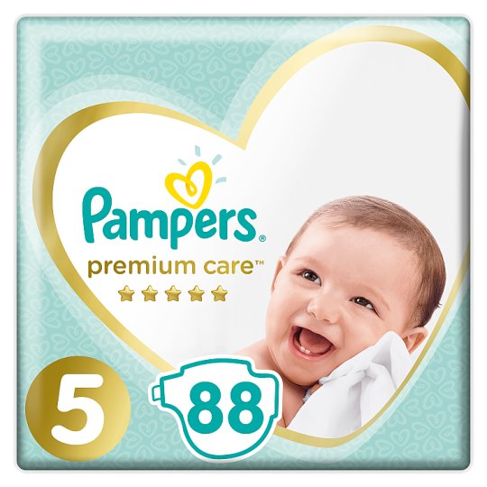 Pampers Premium Care, Rozmiar 5, 88 pieluszki, 11kg-16kg