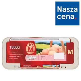 Tesco Jaja świeże M 10 sztuk