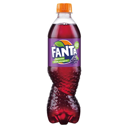 Fanta Madness Napój gazowany smak winogron 500 ml