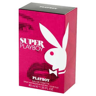Playboy Super Playboy Woda toaletowa dla kobiet 40 ml