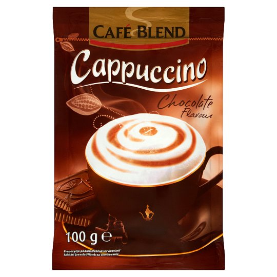 Café Blend Cappuccino napój kawowy instant o smaku czekoladowym 100 g