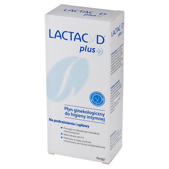 Lactacyd plus+ Płyn ginekologiczny do higieny intymnej 200 ml