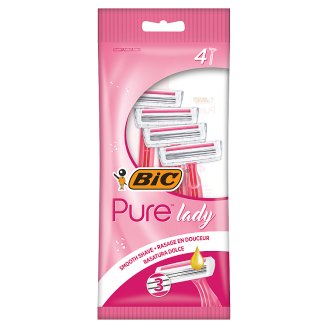Bic Pure 3 Lady Jednoczęściowe maszynki do golenia 4 sztuki