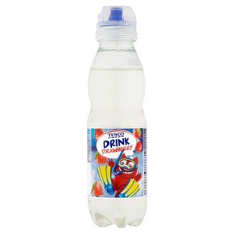 Tesco Napój z sokiem truskawkowym 400 ml