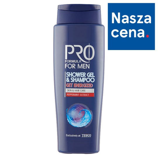 Pro Formula For Men Get Energized Żel pod prysznic i szampon 400 ml