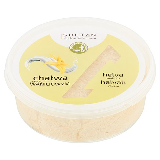 Sultan Chałwa sezamowa o smaku waniliowym 280 g