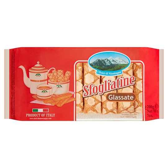 i Dolci di Montagna Sfogliatine Ciastka z lukrem 200 g