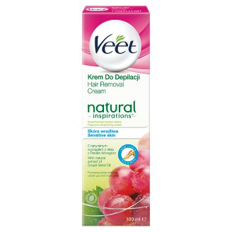 Veet Natural Inspirations Krem do depilacji skóra wrażliwa 100 ml