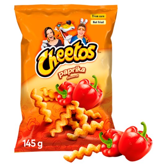 Cheetos Chrupki kukurydziane o smaku papryki 145 g