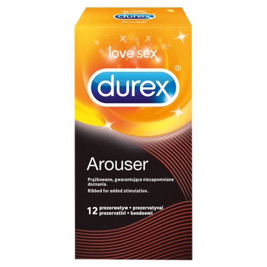 Durex Arouser Prezerwatywy 12 sztuk