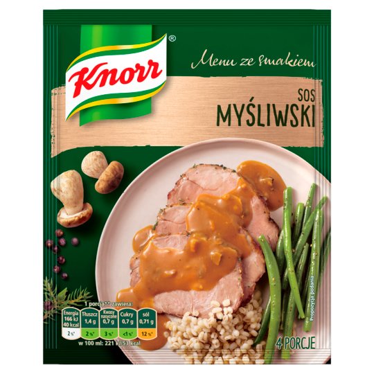 Knorr Menu ze smakiem Sos myśliwski 37 g