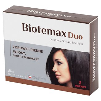 Colfarm Biotemax Duo Suplement diety 60 sztuk