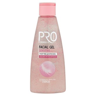 Tesco Pro Formula Sensitive Oczyszczający żel z mikrokapsułkami 150 ml