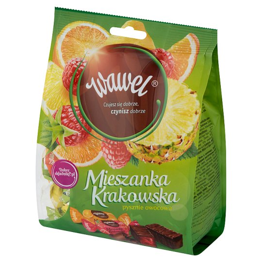 Wawel Mieszanka Krakowska Galaretki w czekoladzie 280 g