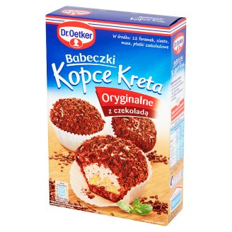 Dr. Oetker Babeczki Kopce Kreta oryginalne z czekoladą 264 g