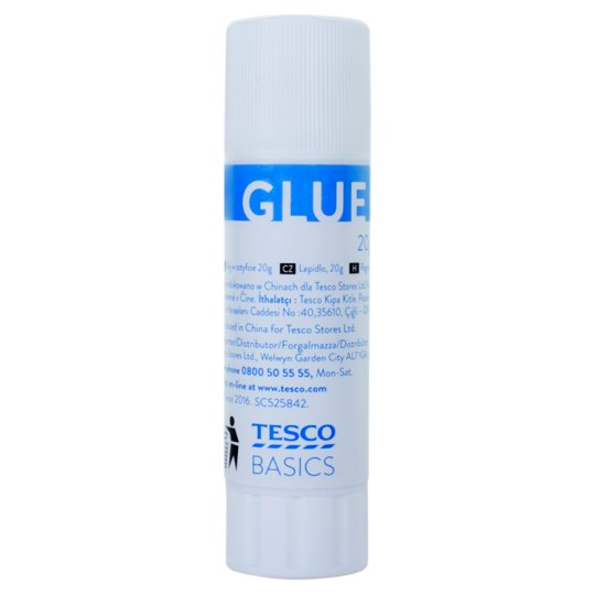 Tesco Basics Klej w sztyfcie 20 g