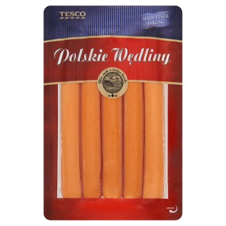 Tesco Polskie Wędliny Parówki delikatesowe 200 g (5 sztuk)