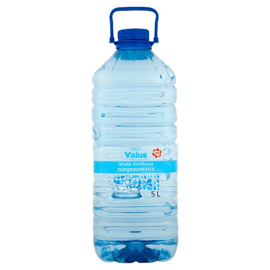 Tesco Value Woda źródlana niegazowana 5 l