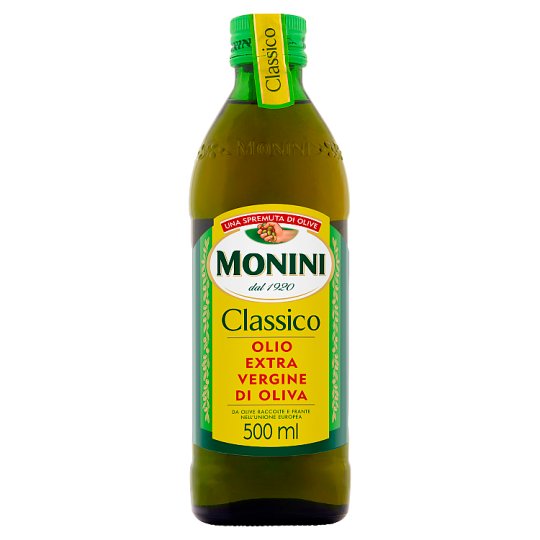 Monini Classico Oliwa z oliwek najwyższej jakości z pierwszego tłoczenia 500 ml
