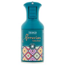 Tesco Peruvian Tonka Bean Odświeżacz powietrza w aerozolu bez wilgotnej mgiełki 250 ml