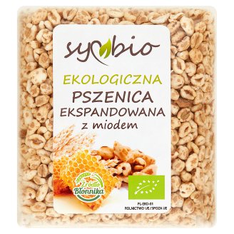 Symbio Pszenica ekspandowana ekologiczna z miodem 100 g