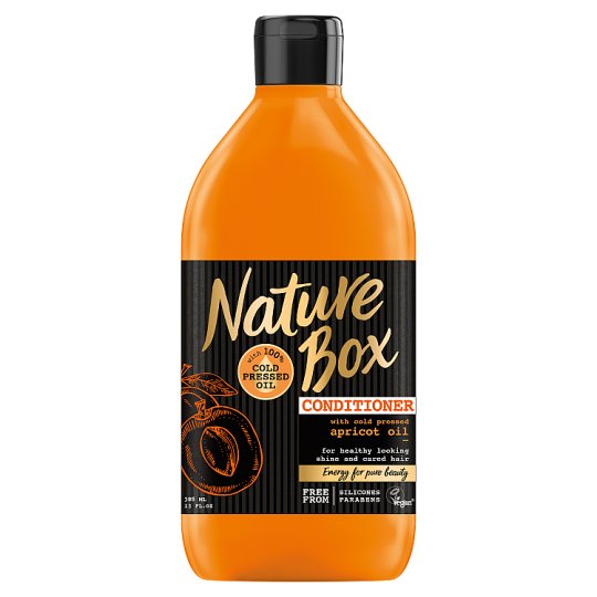 Nature Box Odżywka do włosów z olejem z moreli 385 ml