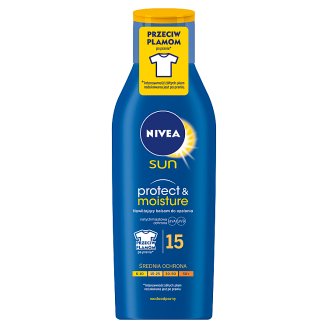 NIVEA Sun Protect & Moisture Nawilżający balsam do opalania SPF 15 200 ml